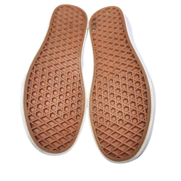 Vans Authentic Sneakers Unisex Flannel Violet Ice Pink Wool Platform Lace Up 8 - Picture 13 of 16